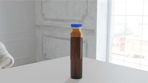 Small bottles of liquid medicine preview image